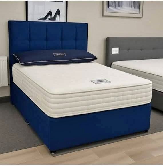 Lit avec matelas, disponible dans toutes les couleurs, Envoi, Neuf, Deux personnes, Autres couleurs