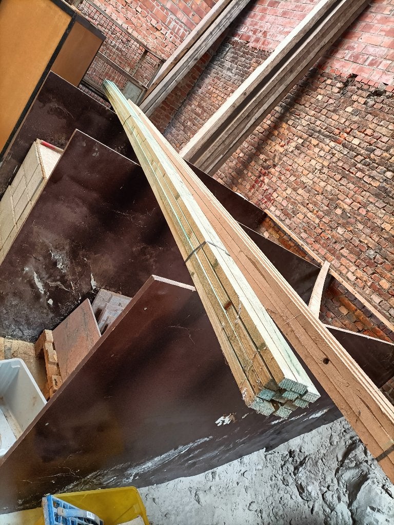 Gedrenkte panlatten, Bricolage & Construction, Neuf, 300 cm ou plus, Enlèvement, 25 à 50 mm