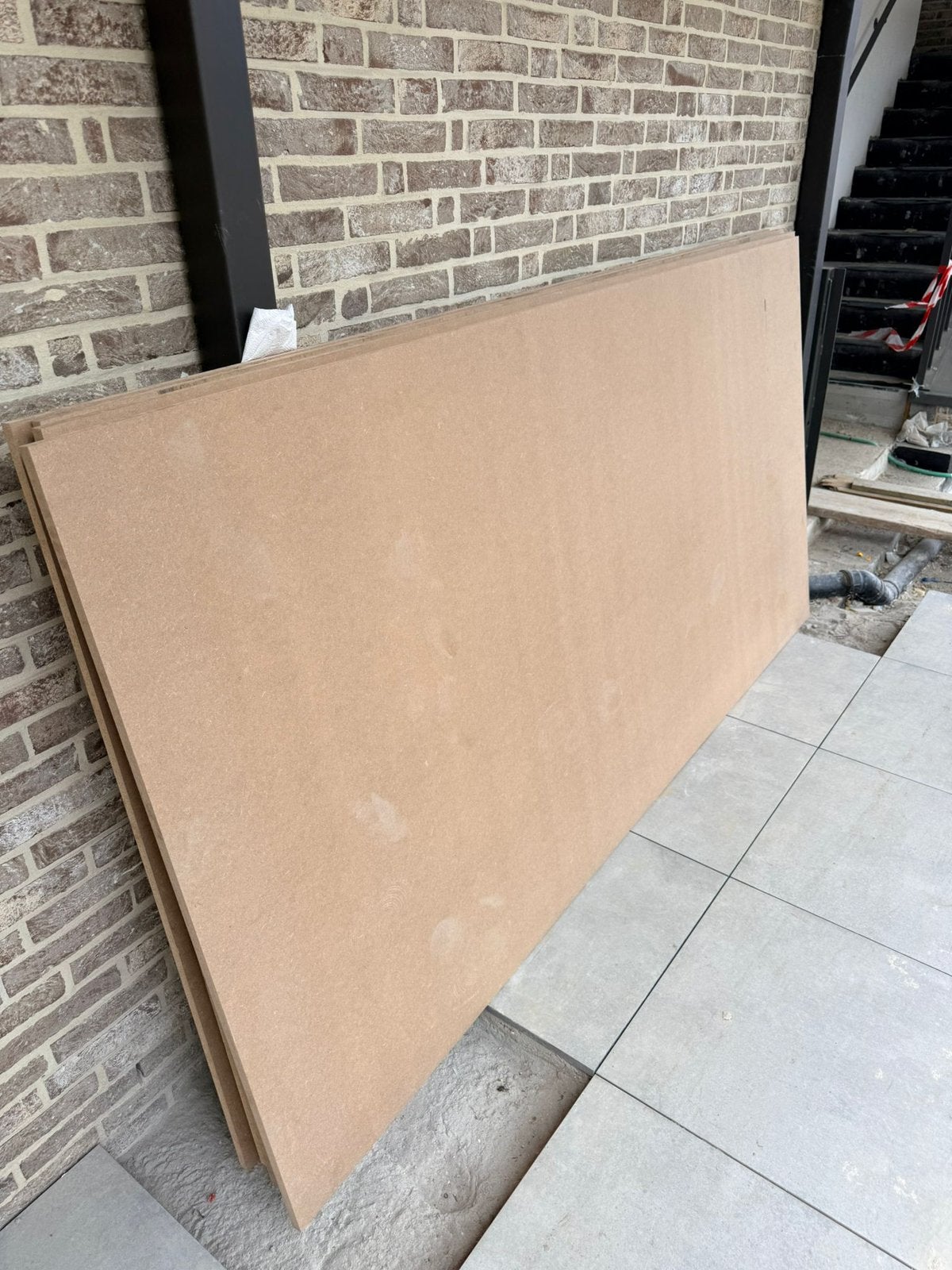 MDF 18mm 4 panelen 244x122, Doe-het-zelf en Bouw, Platen en Panelen, Ophalen, Nieuw