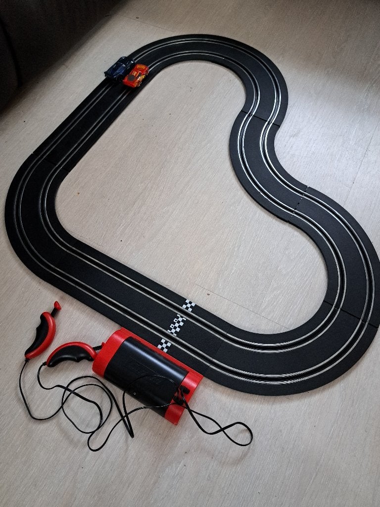 Autobaan, Kinderen en Baby's, Racebaan, Zelf te bouwen, Zo goed als nieuw, Overige aandrijving