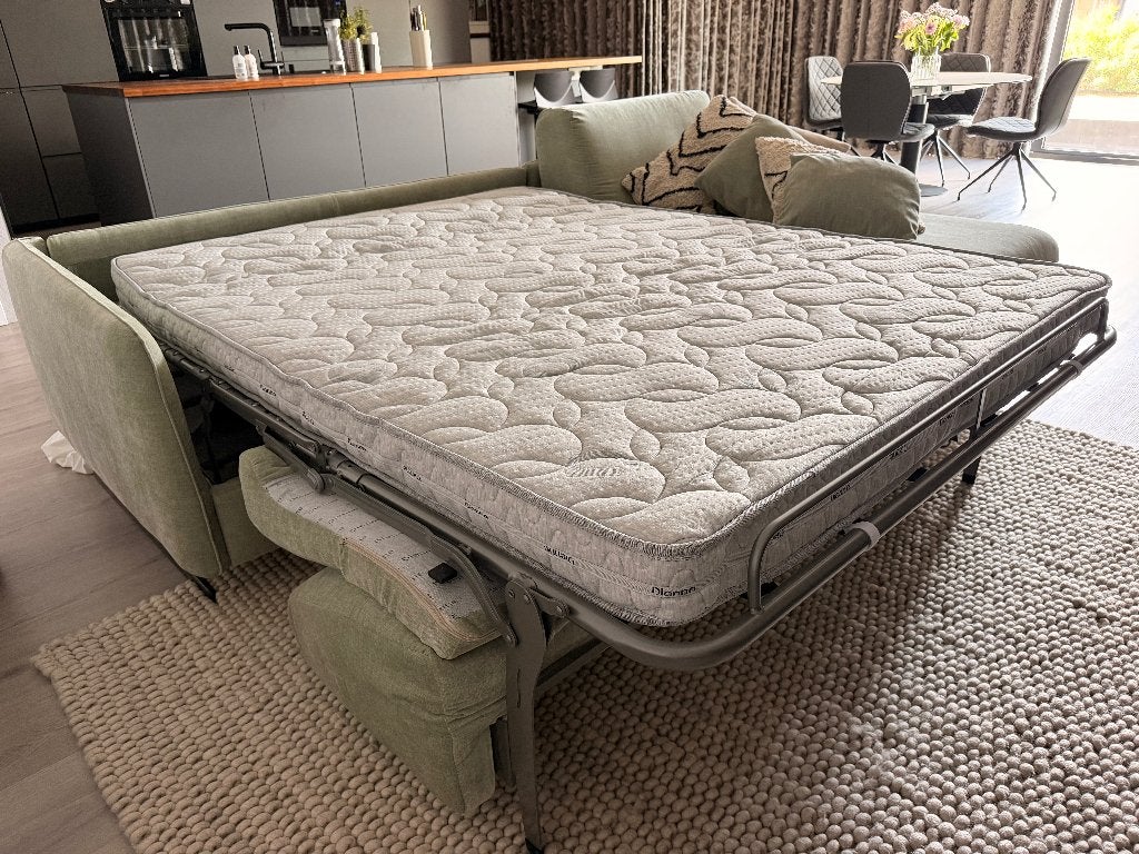 Canapé-lit Revival avec chaise longue | Matelas haut gamme, Comme neuf, Enlèvement, Deux personnes, Modern premium design zetelbed