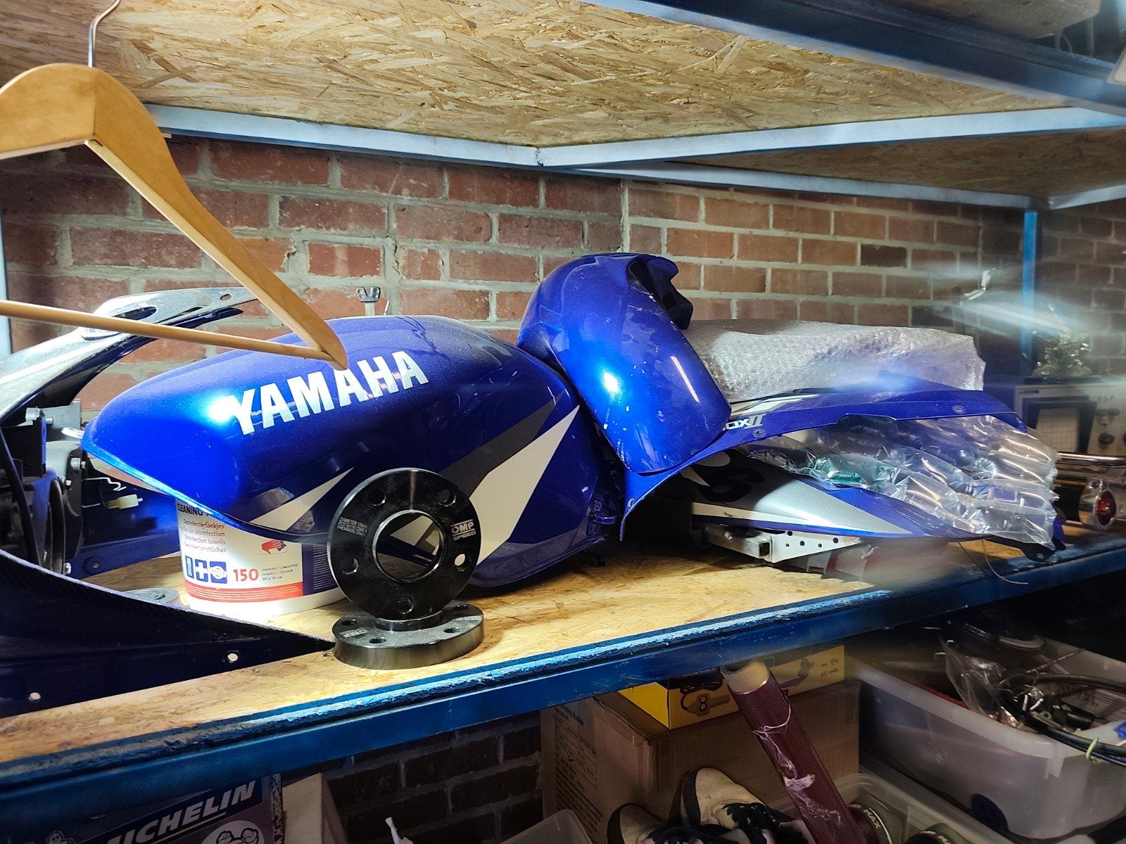 yamaha r6 onderdelen van 1999, Ophalen