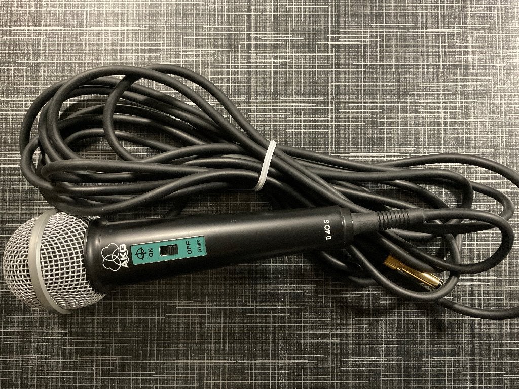 AKG-D40S Microfoon, Ophalen of Verzenden, Zo goed als nieuw, Zangmicrofoon