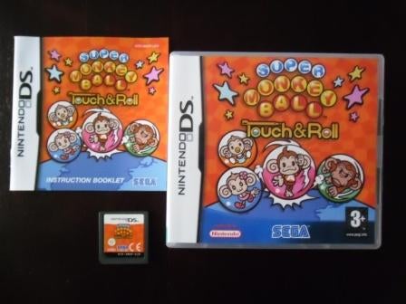 Super Monkey Ball Touch & Roll voor de Nintendo DS Compleet, Games en Spelcomputers, Games | Nintendo DS, Zo goed als nieuw, Ophalen of Verzenden