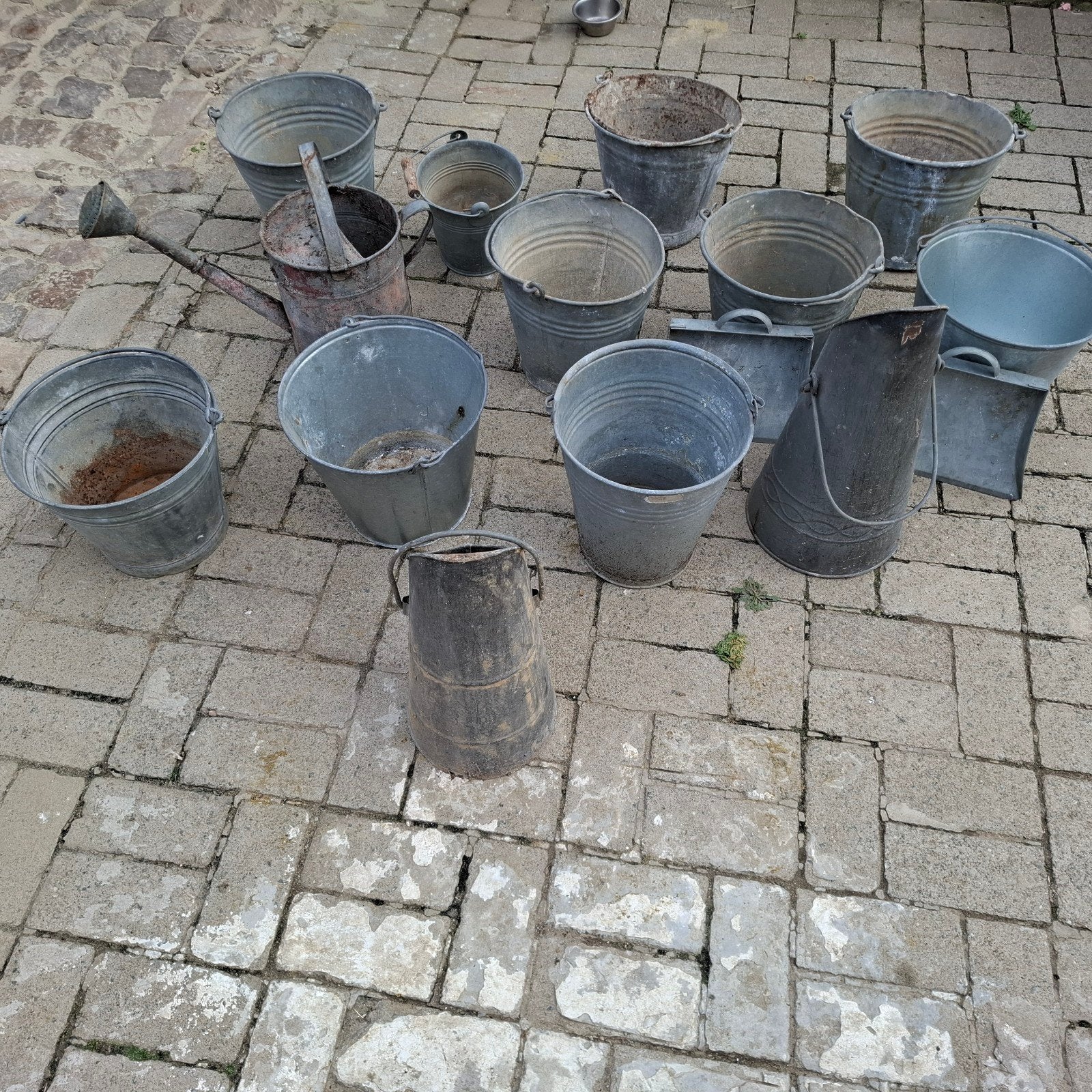 zinken emmers, gieter te koop, Tuin en Terras, Ophalen