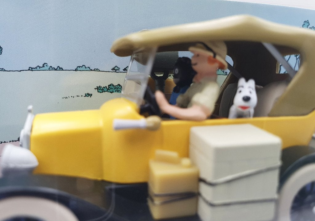 Tintin Editions No. 03 Ford Model T from Tintin in the Congo, Autres marques, 62 Boulevard Pereire, 75017 Paris, France, Voiture