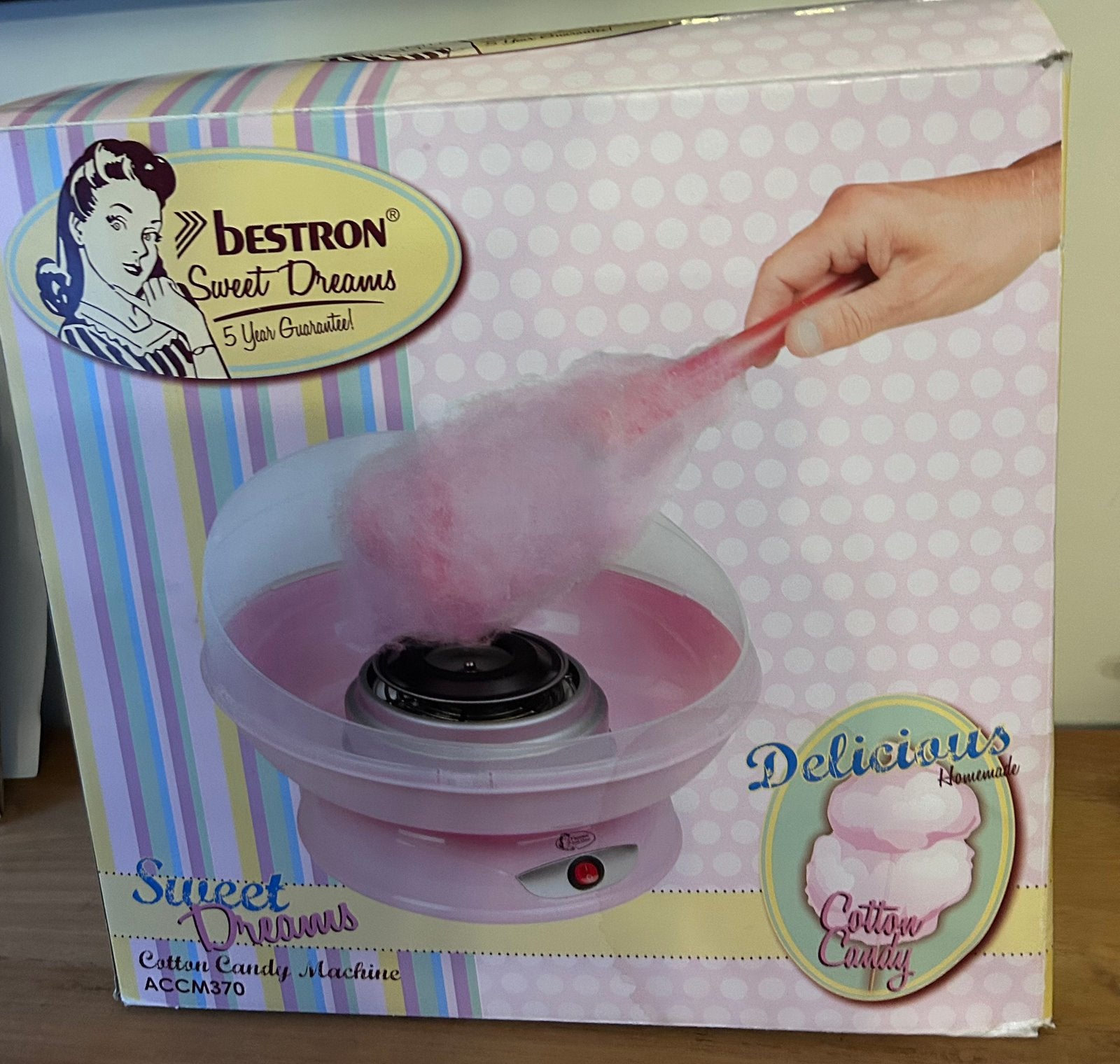 Suikerspinmachine, Ophalen, Nieuw