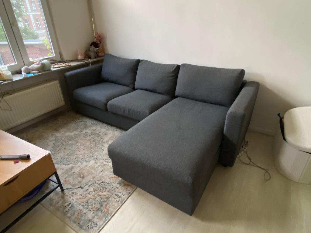 IKEA Vimle hoekzetel, Huis en Inrichting, Zetels | Complete zithoeken, Gebruikt, Ophalen