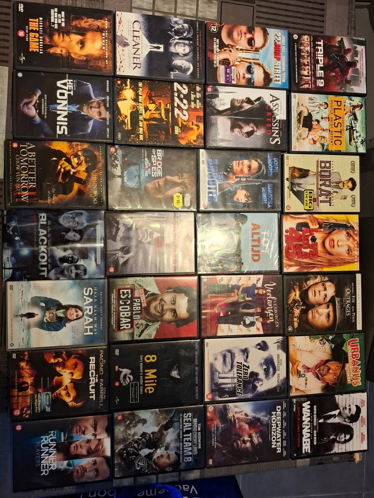 verschillende dvd's, Ophalen, Frans, Frans
