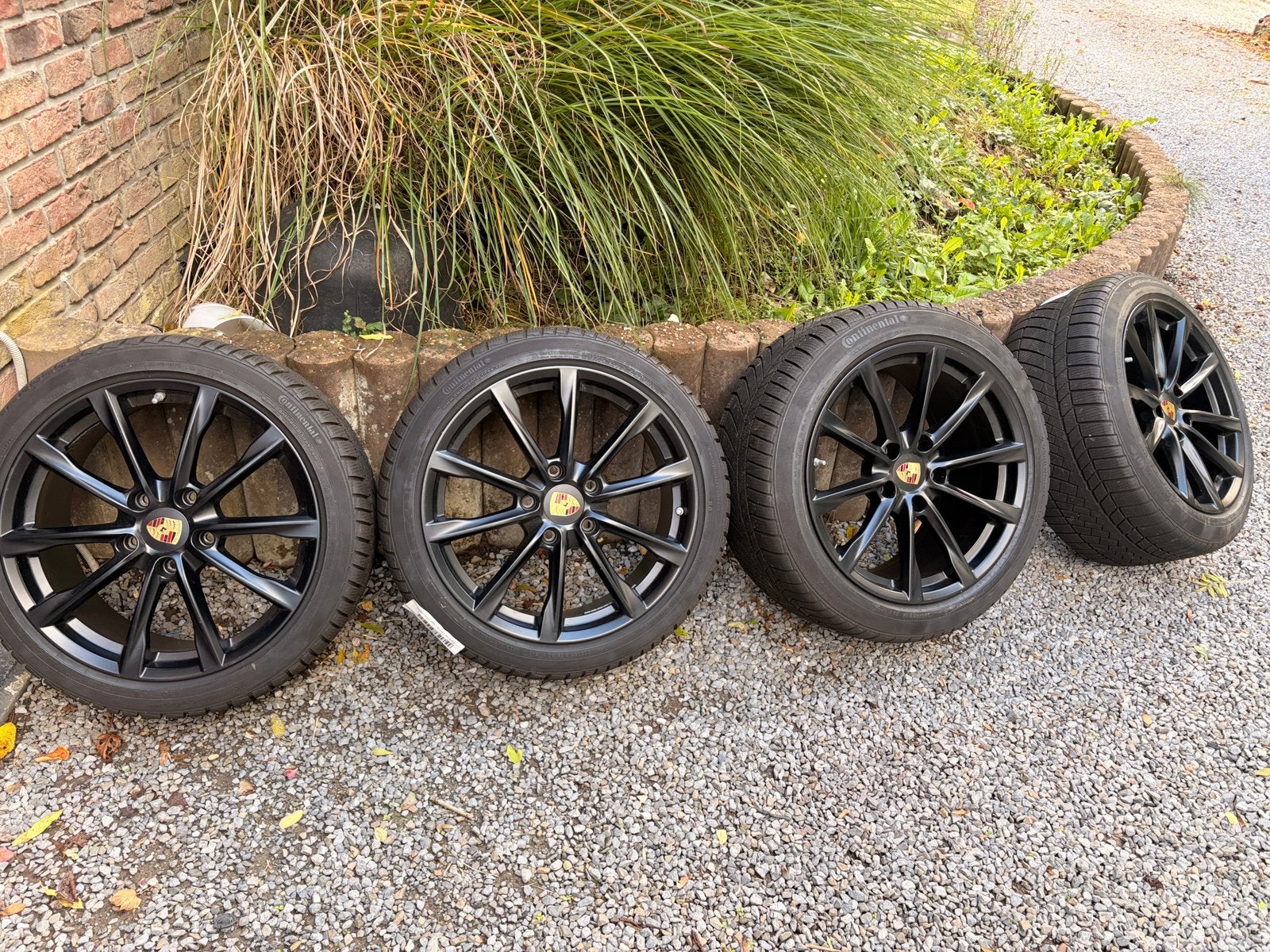 Kit 4 roues hiver Porsche d’origine – 19 pouces, Banden en Velgen, Nieuw, Winterbanden, Personenwagen
