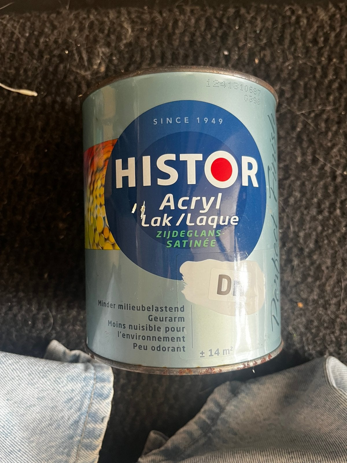 Histor acryl lak wit, Doe-het-zelf en Bouw, Ophalen, Wit, Nieuw, Lak