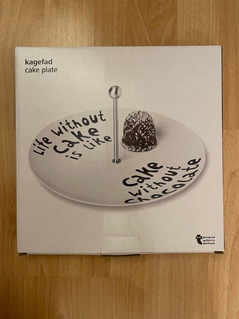 Cake schotel NIEUW!, Ophalen of Verzenden, Nieuw, Bord(en)