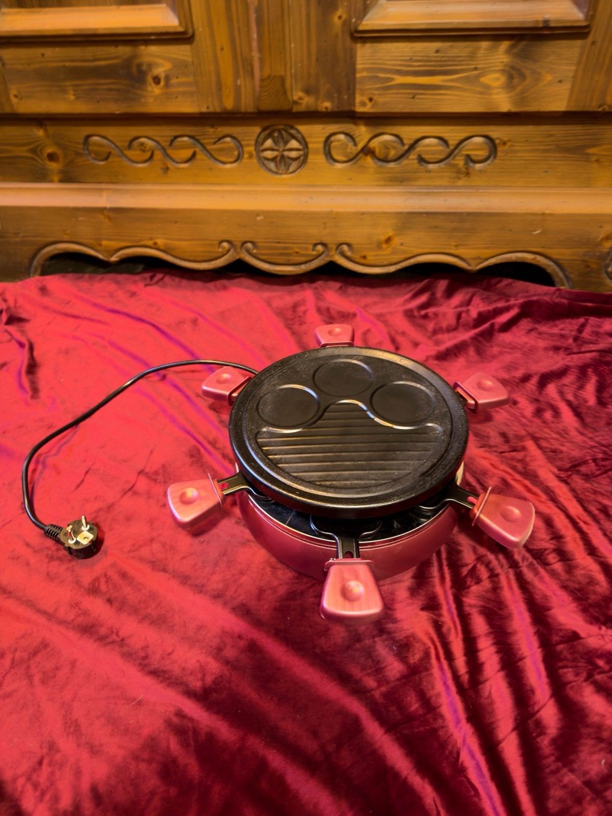 Appareil à raclette Tristar Gourmet/Grill, Electroménager, Enlèvement ou Envoi, Utilisé, Gril de table