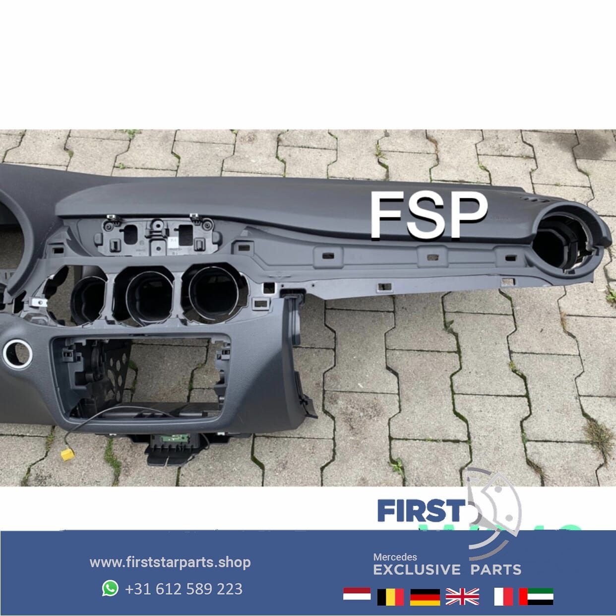 W242 W246 B KLASSE DASHBOARD origineel Mercedes 2012-2018, Auto-onderdelen, Gebruikt, -, Ophalen of Verzenden, -