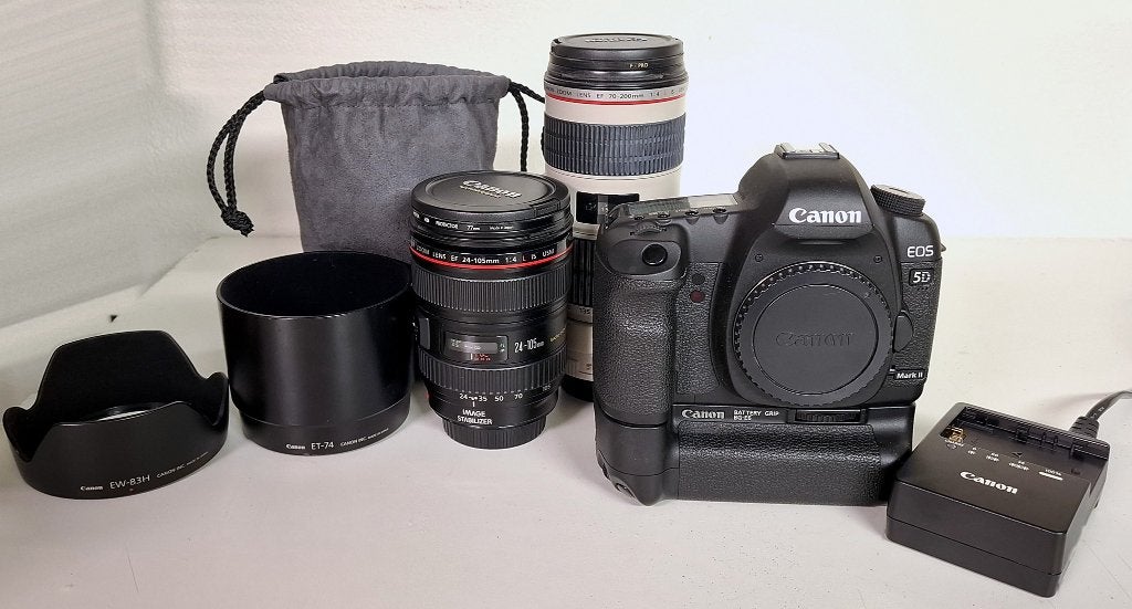 Canon full-frame set compleet, Stabilisation d'image, Canon, 4 à 7 fois, Enlèvement