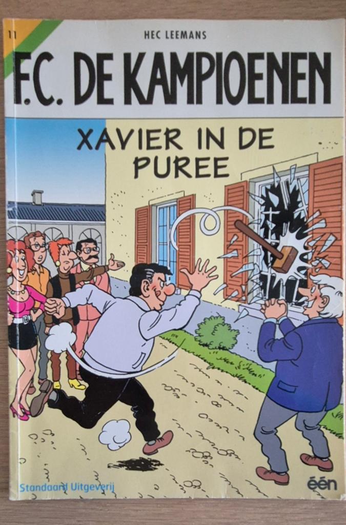 Strip FCdekampioenen- Xavier in de puree, Ophalen, Hec Leemans