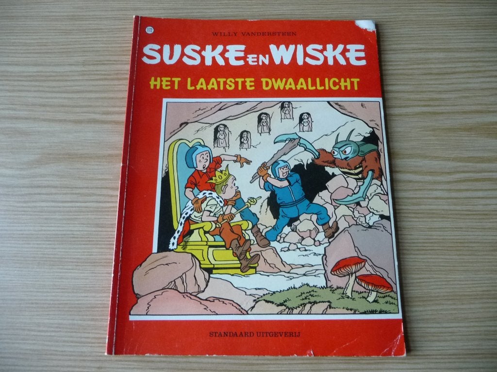Suske & Wiske 172. Het laatste dwaallicht EERSTE DRUK €1, Gelezen, Willy Vandersteen, Eén stripboek, Ophalen of Verzenden