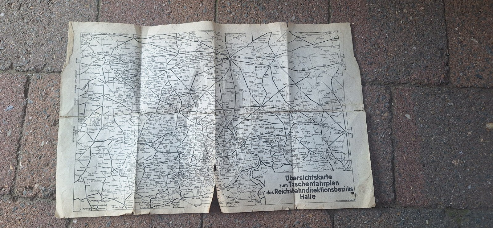 Carte WH 1943, Enlèvement