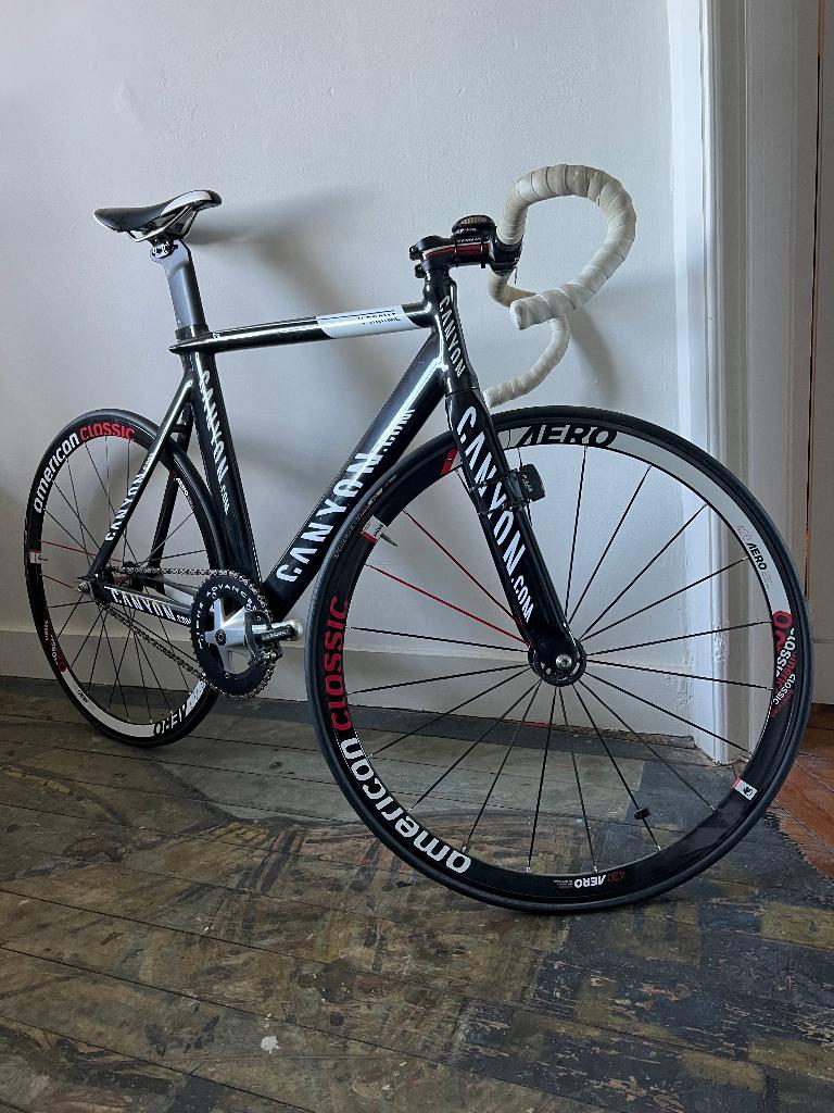 Canyon V-Drome pistefiets — maat M — als nieuw, Fietsen en Brommers, Fietsen | Racefietsen, Zo goed als nieuw, Heren, Overige merken