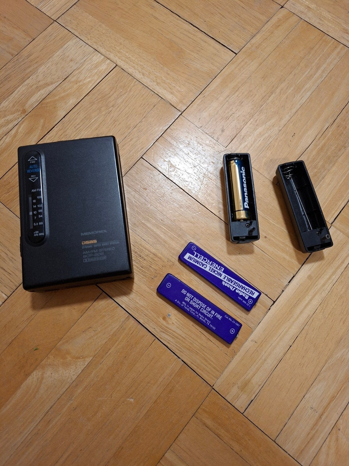 Retro memorex ( TANDY) radio casset, Ophalen of Verzenden