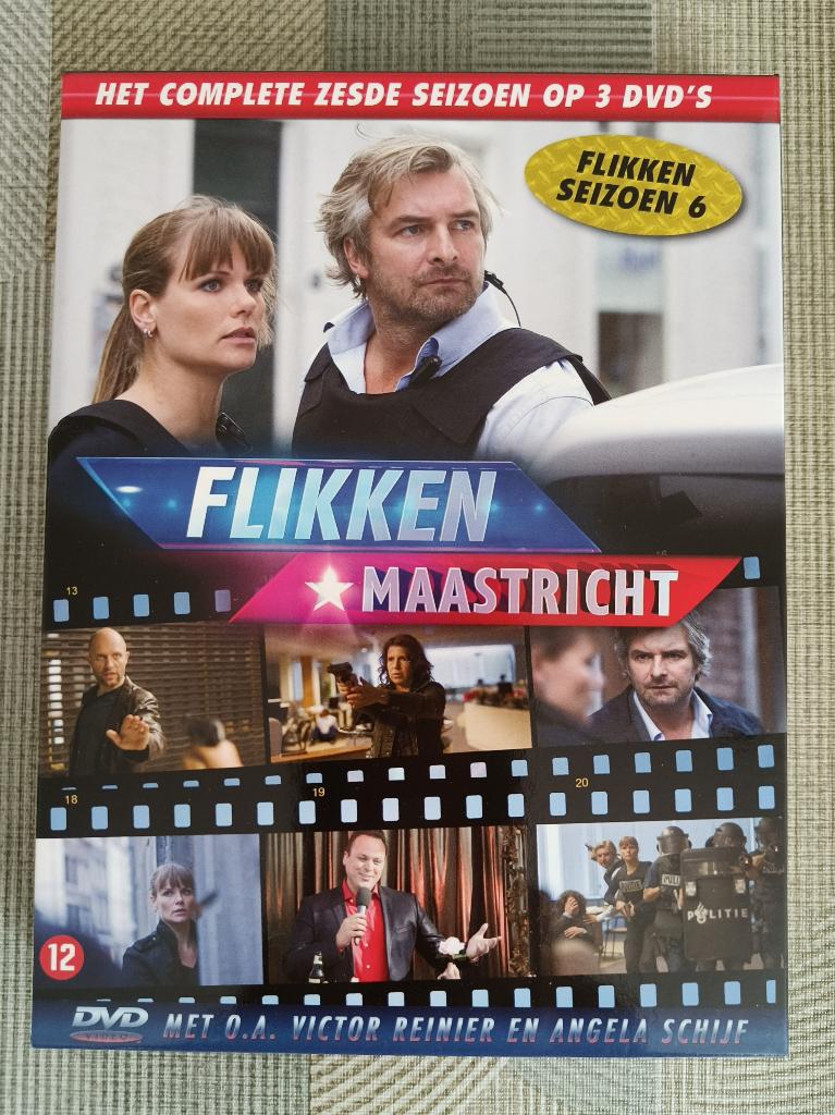 dvd Flikken Maastricht seizoen 6, Cd's en Dvd's, Ophalen, Gebruikt, Boxset, Actie en Avontuur