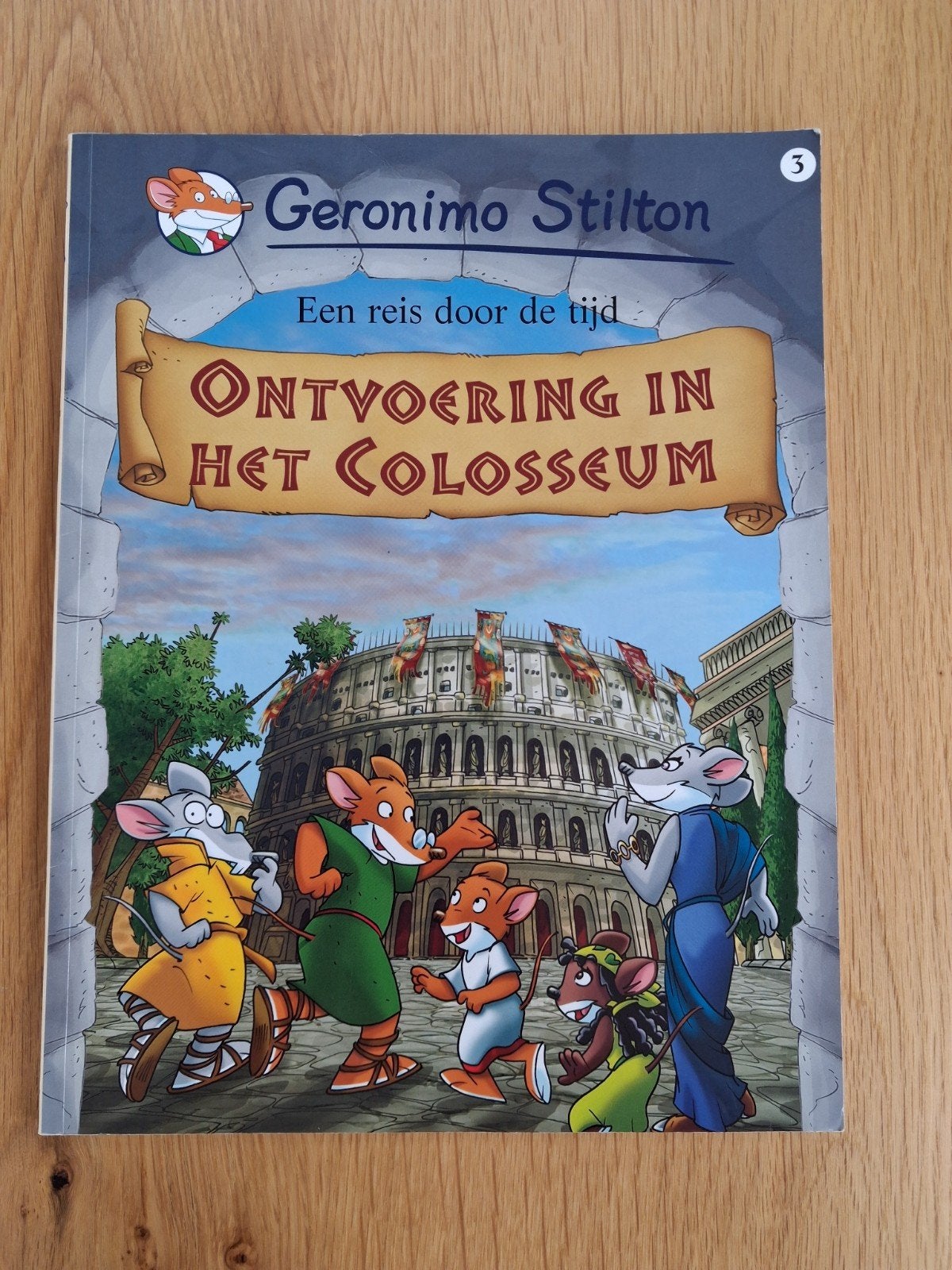Geronimo Stilton - Stilton strip 3, Boeken, Ophalen of Verzenden, Geronimo Stilton