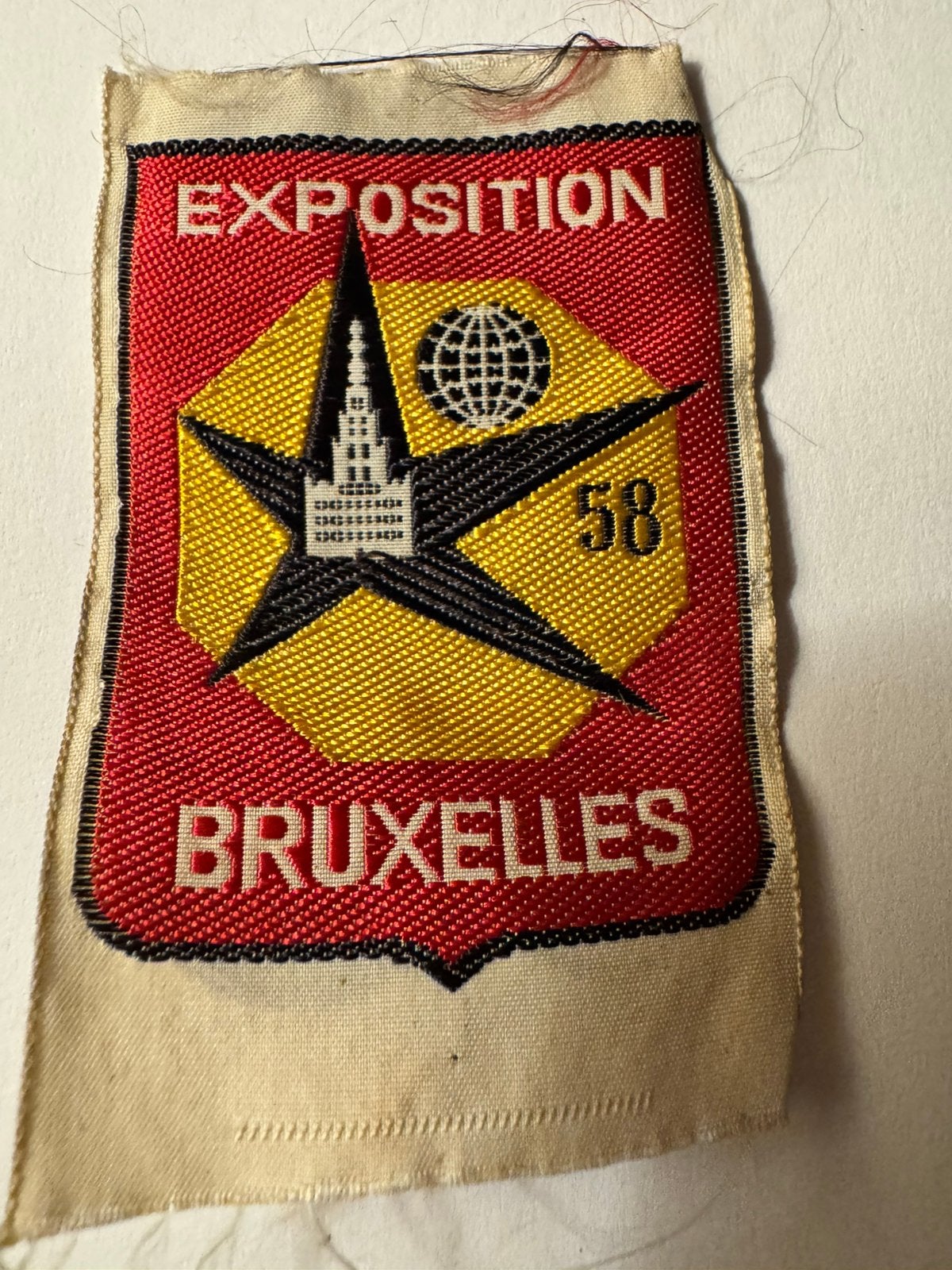 Vintage expo 58 badge, Ophalen of Verzenden