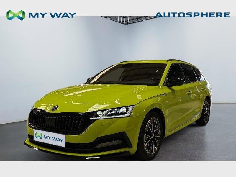 Skoda Octavia Combi Octavia SW 1.5 TSI eTec MHE Sportline DS, Autos, Argent ou Gris, Achat, Automatique, 1 g/km