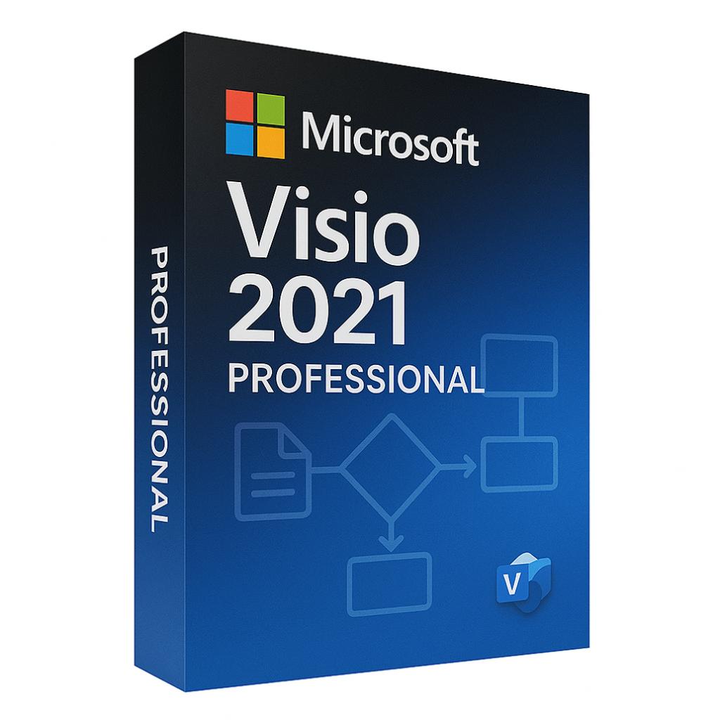 MS Visio 2021 Professionnel | Clé de licence, Enlèvement, Neuf
