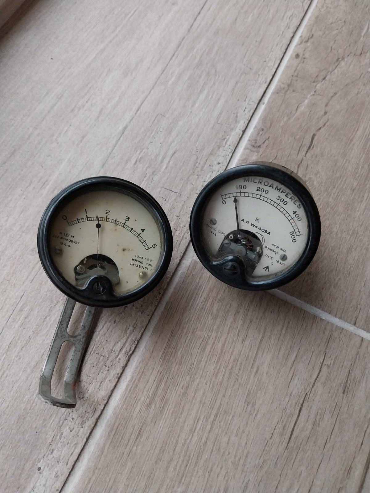 britse meters microamperes wo2 1944 RAF, Ophalen of Verzenden