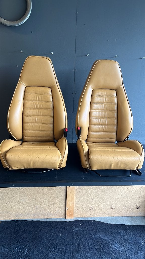Porsche turbo stoelen, Auto-onderdelen, Ophalen, Gebruikt, Porsche