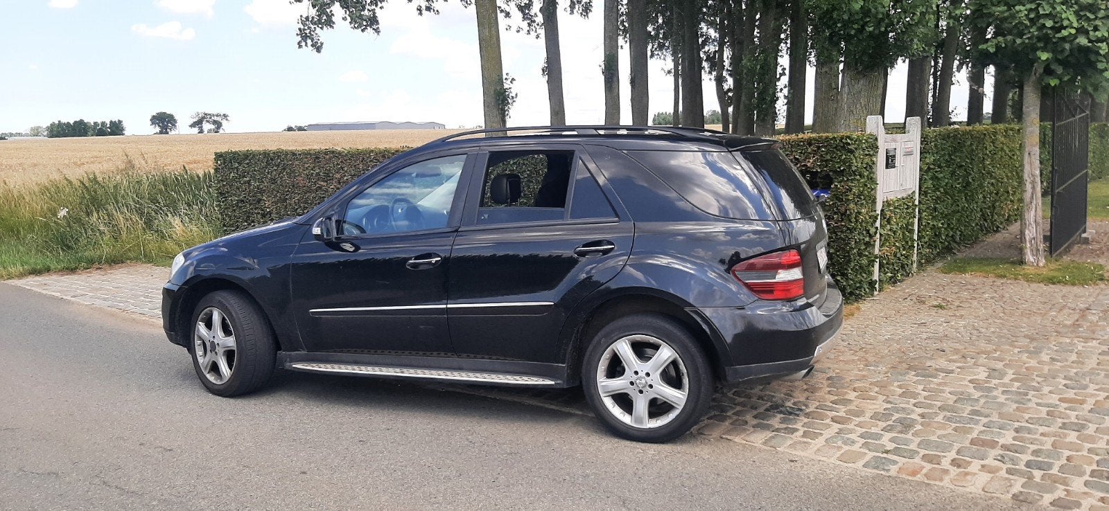 Mercedes ML 320cdi cargo léger, Autos, Cuir, Classe M, Achat, 2 places