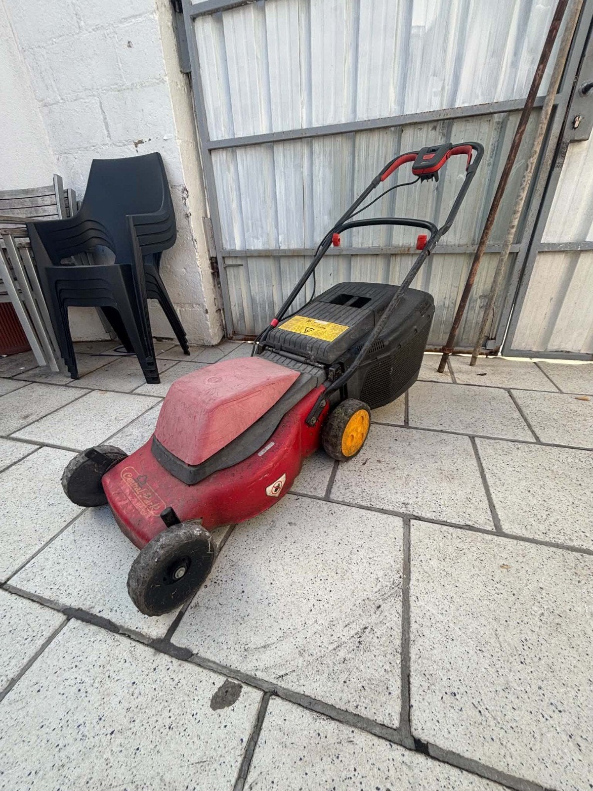 tondeuse électrique, Tuin en Terras, Ophalen, Gebruikt, Elektrische grasmaaier, WOLF Garten
