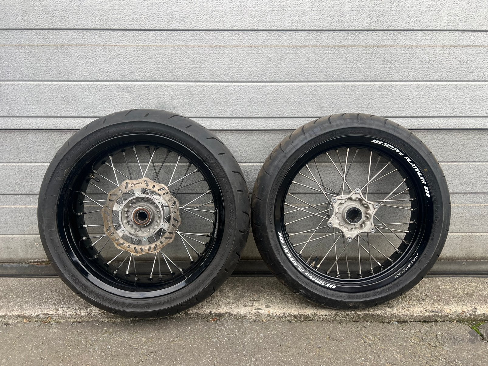 Ktm Exc Supermoto Wielen • Sm-Pro • Bridgestone •, Motos, Entreprise, SuperMoto