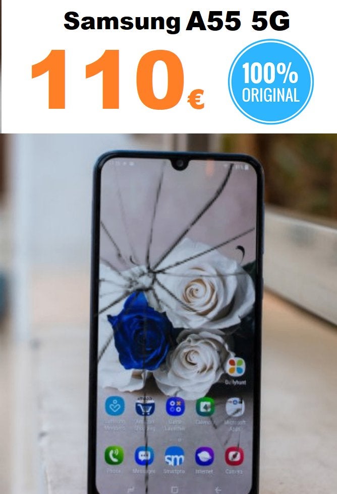 Réparation écran Samsung Galaxy A55 5G au meilleur prix, Enlèvement, Samsung