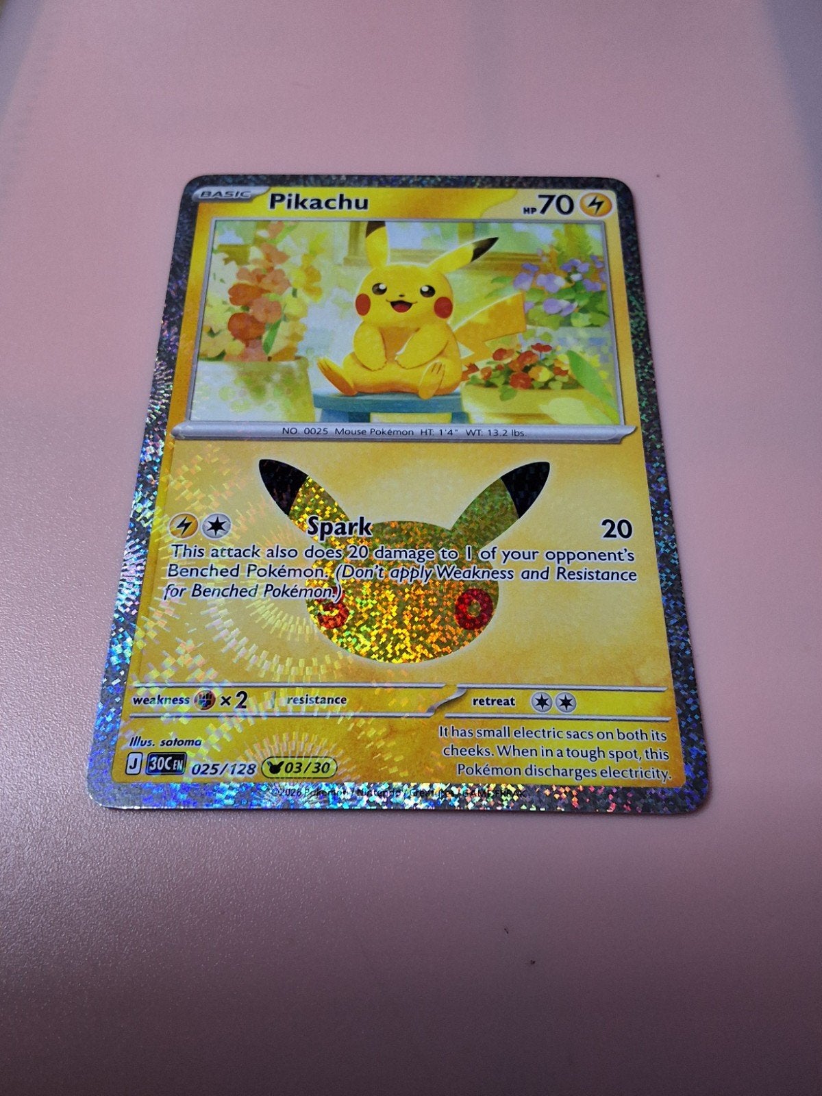 Pikachu Holo – 30th Celebration (025/128 ), Ophalen