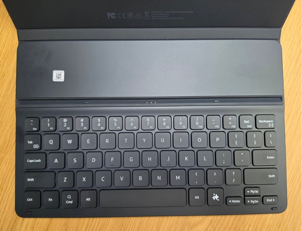 Bookcover Keyboard Samsung Tab S9 | S9 FE | S10 FE | 2dekans, Niet ingevuld, Niet ingevuld, Niet ingevuld