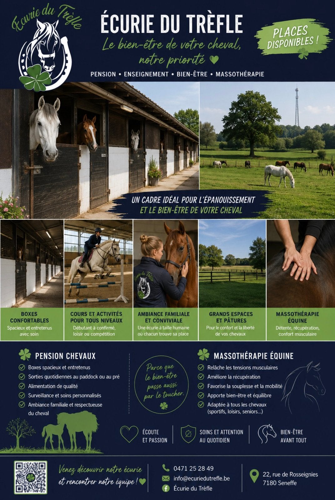 Pensions, pour Chevaux, Ophalen of Verzenden