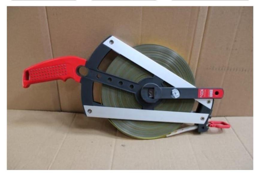 BMI rolbandmaat 13mm - hakenring - 100M, Ophalen, Nieuw