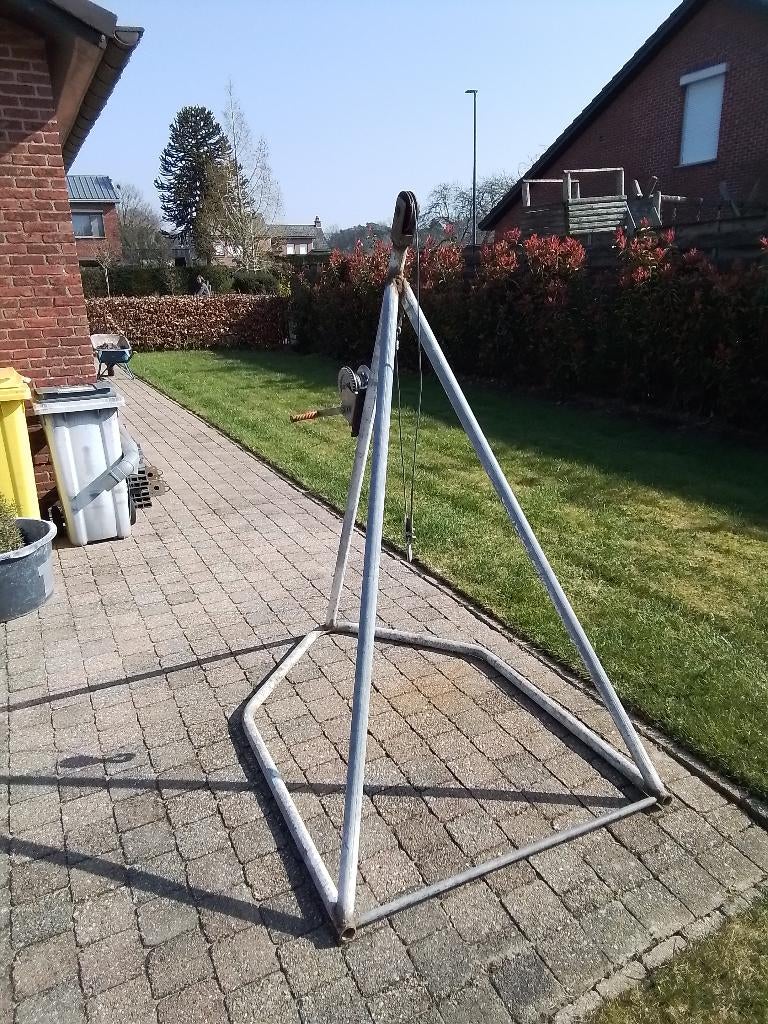 Takel, Ophalen, Gebruikt, Handmatig