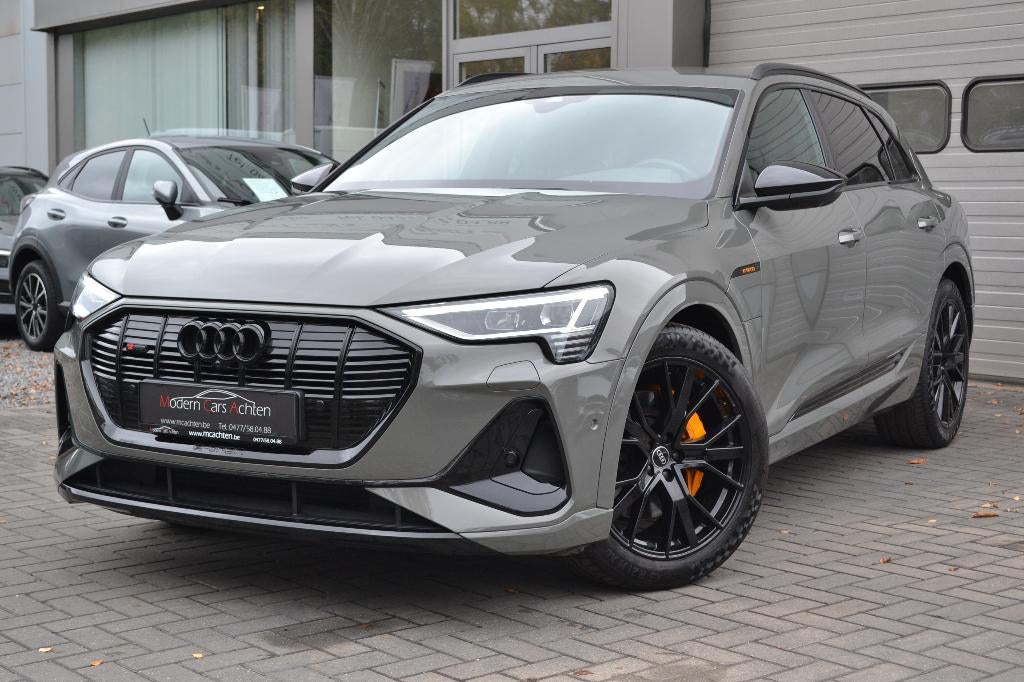 Audi Q8 E-Tron 55 "Black Edition" 408 PK, Auto's, Automaat, Q8 e-tron, 5 zetels, SUV of Terreinwagen
