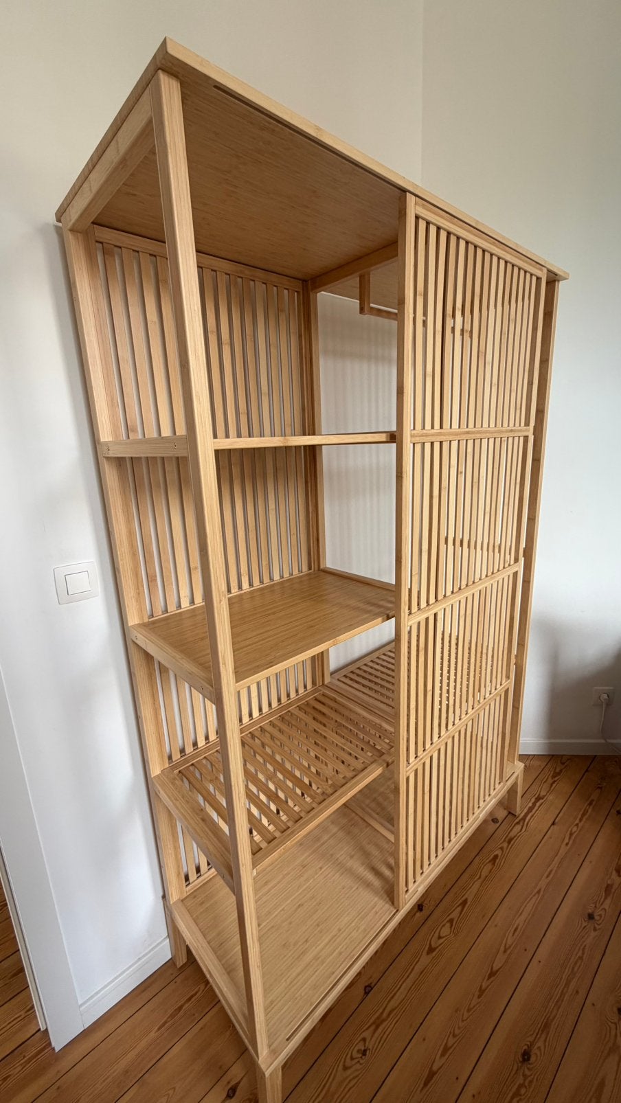 Armoire en Bois - IKEA NORDKISA, Enlèvement, Comme neuf