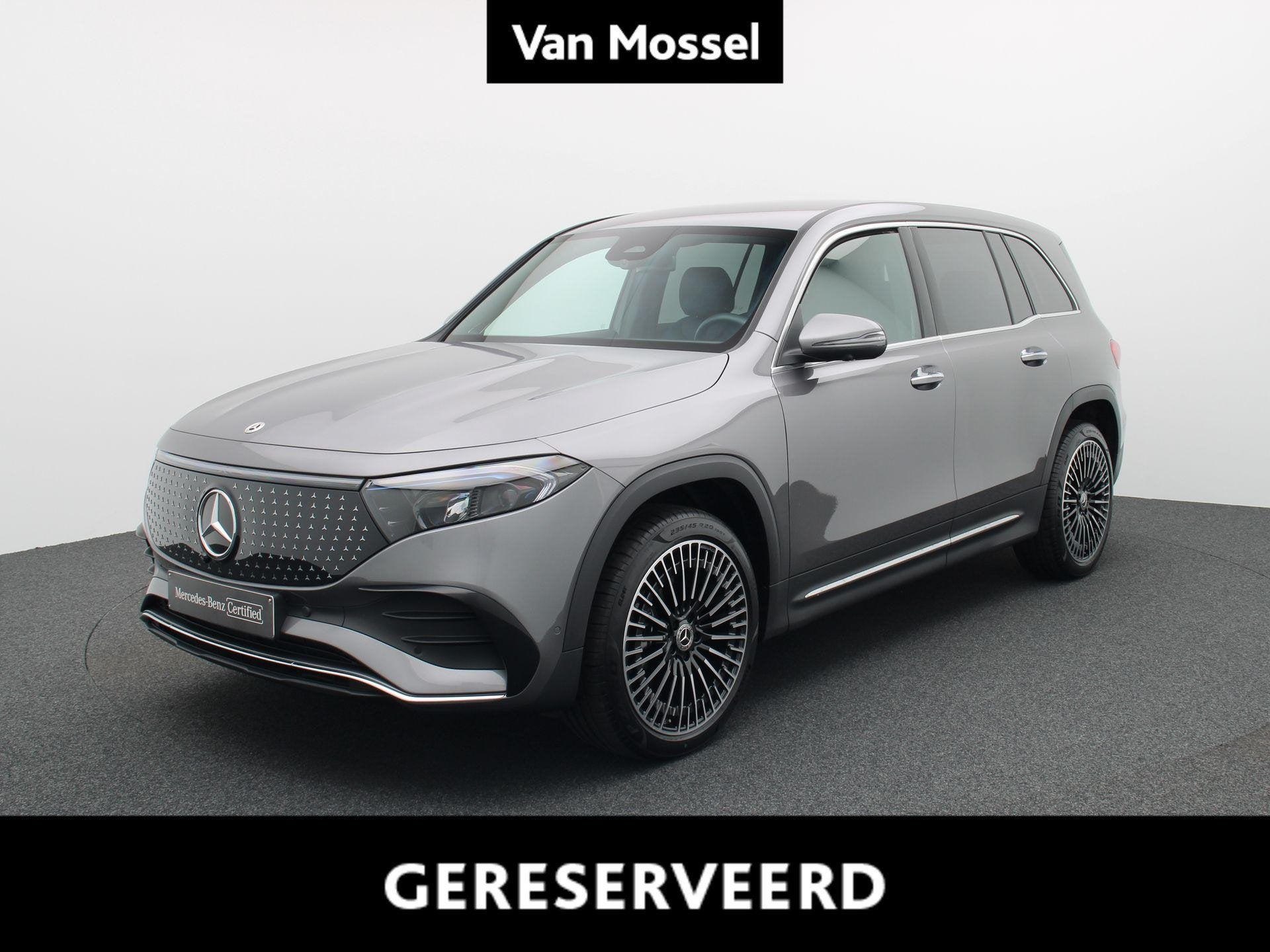 Mercedes-Benz EQB 250+ AMG LINE + HEAD UP + BURMESTER + CARP, Auto's, Dealer onderhouden, Stof, Gebruikt, 5 zetels