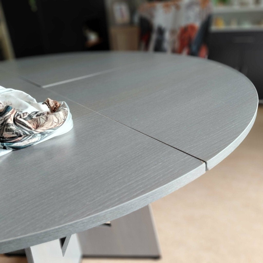 Tafel, Ophalen, Rond, Zo goed als nieuw, Vijf personen of meer