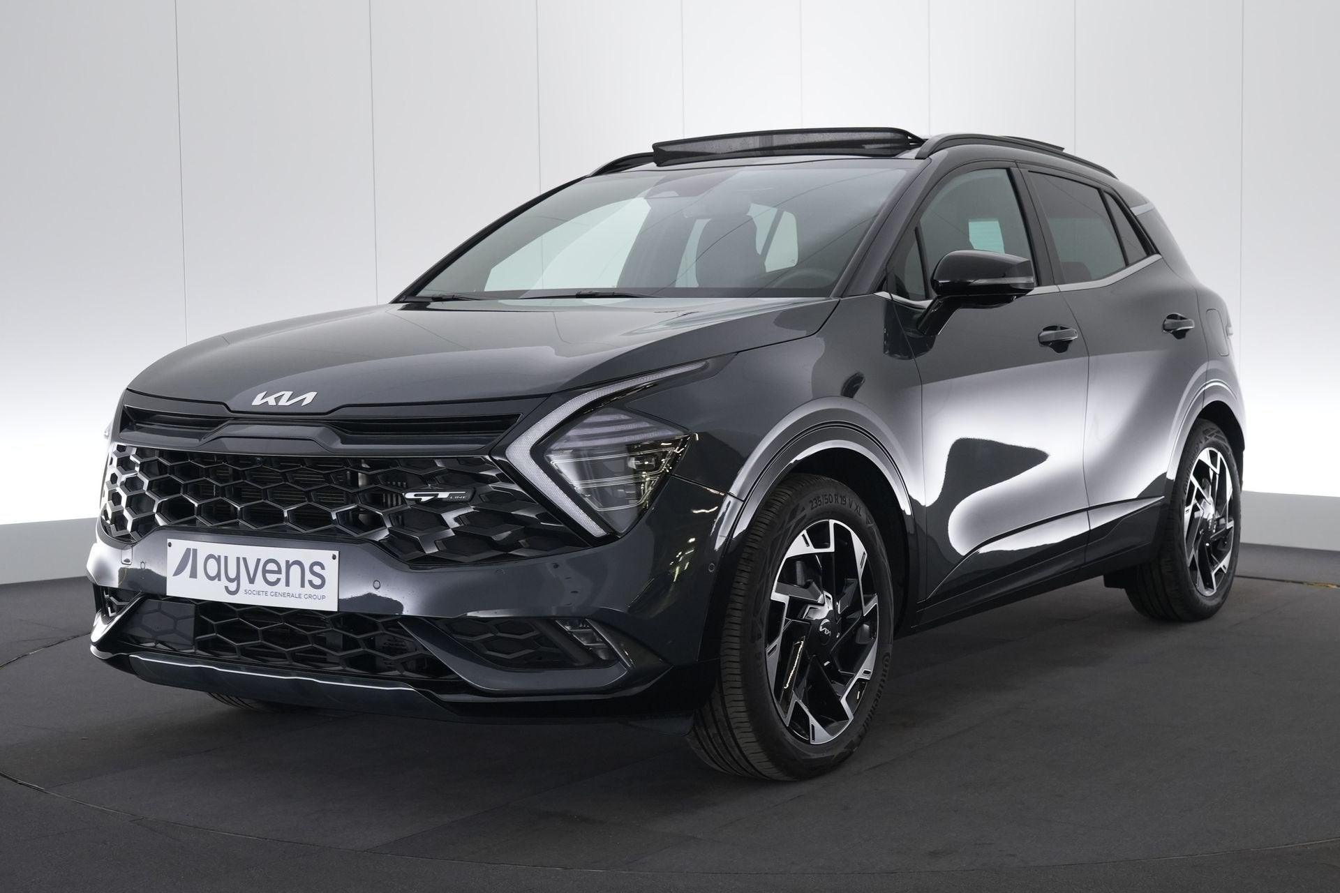 (2CJC319) KIA SPORTAGE, Auto's, Automaat, Plug-in hybride, Bedrijf, 5 zetels