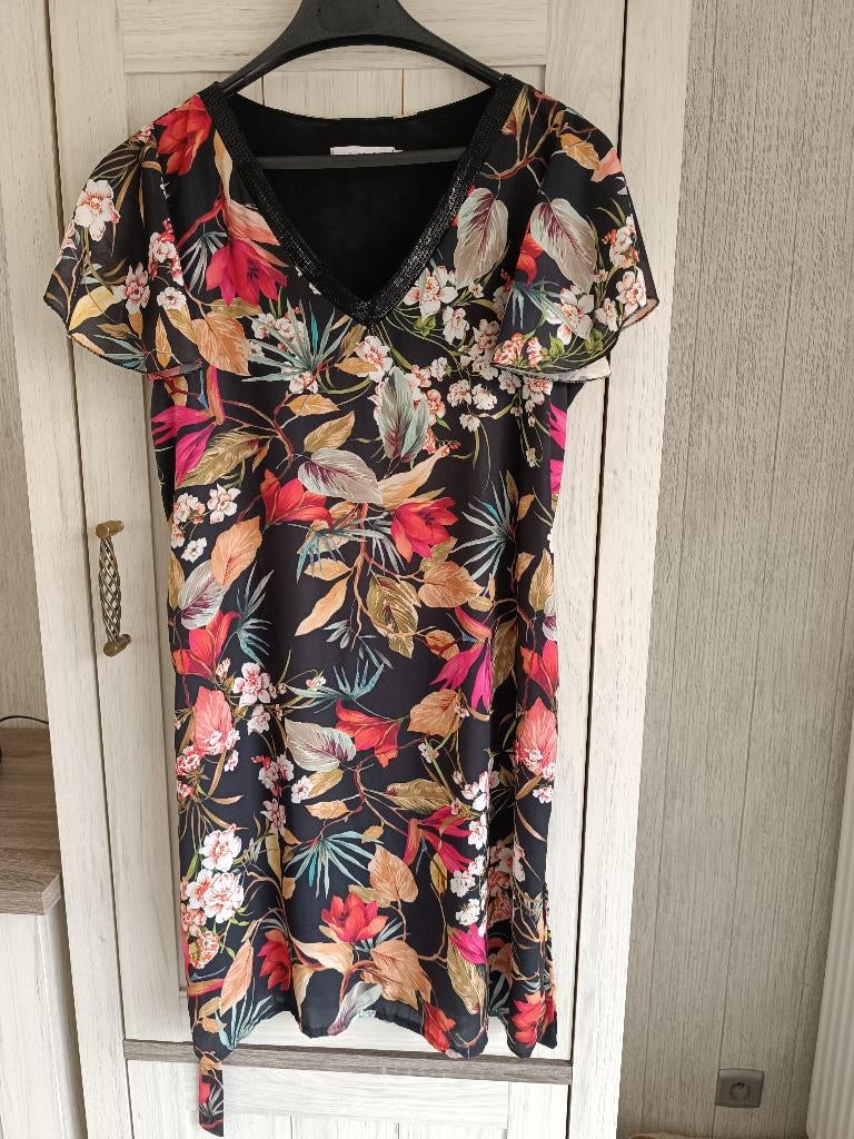 Nieuw Zomer kleedje Lola & Liza maat 44, Lola & Liza, Enlèvement ou Envoi, Neuf, Taille 42/44 (L)
