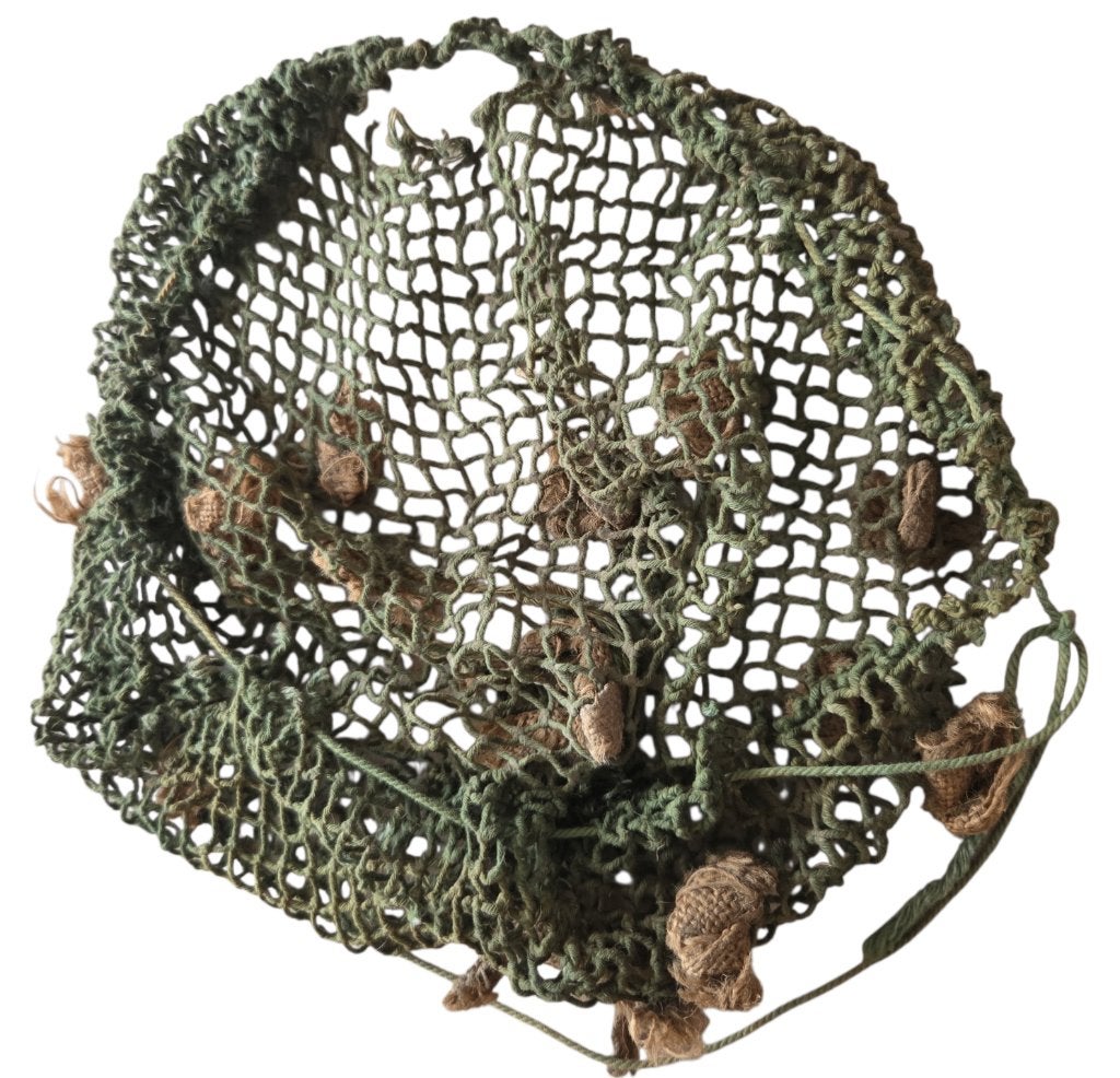 britse ww2 camo helm net, Verzamelen, Ophalen of Verzenden