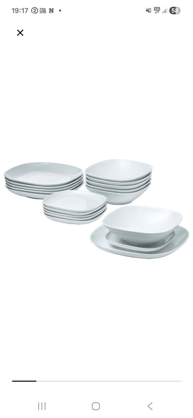 İkea servies 12 plat borden en 12 diepborden, Ophalen, Bord(en)