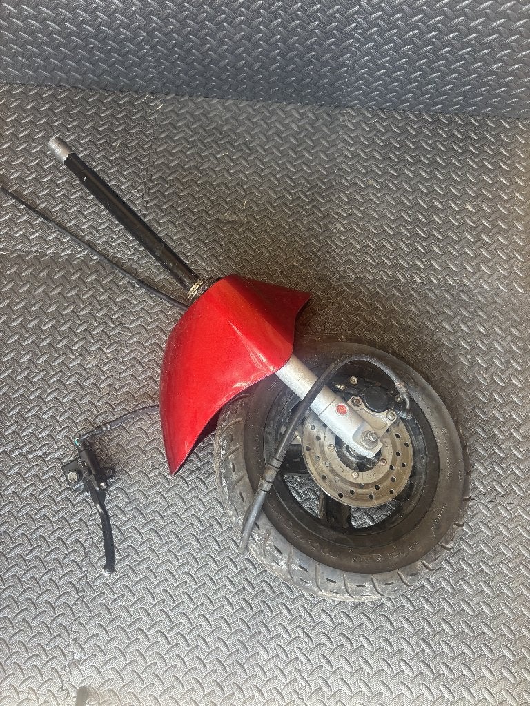 Voorvork Piaggio Zip Plug & Play, Fietsen en Brommers, Brommeronderdelen | Scooters, Piaggio, Frame, Ophalen of Verzenden, Zo goed als nieuw