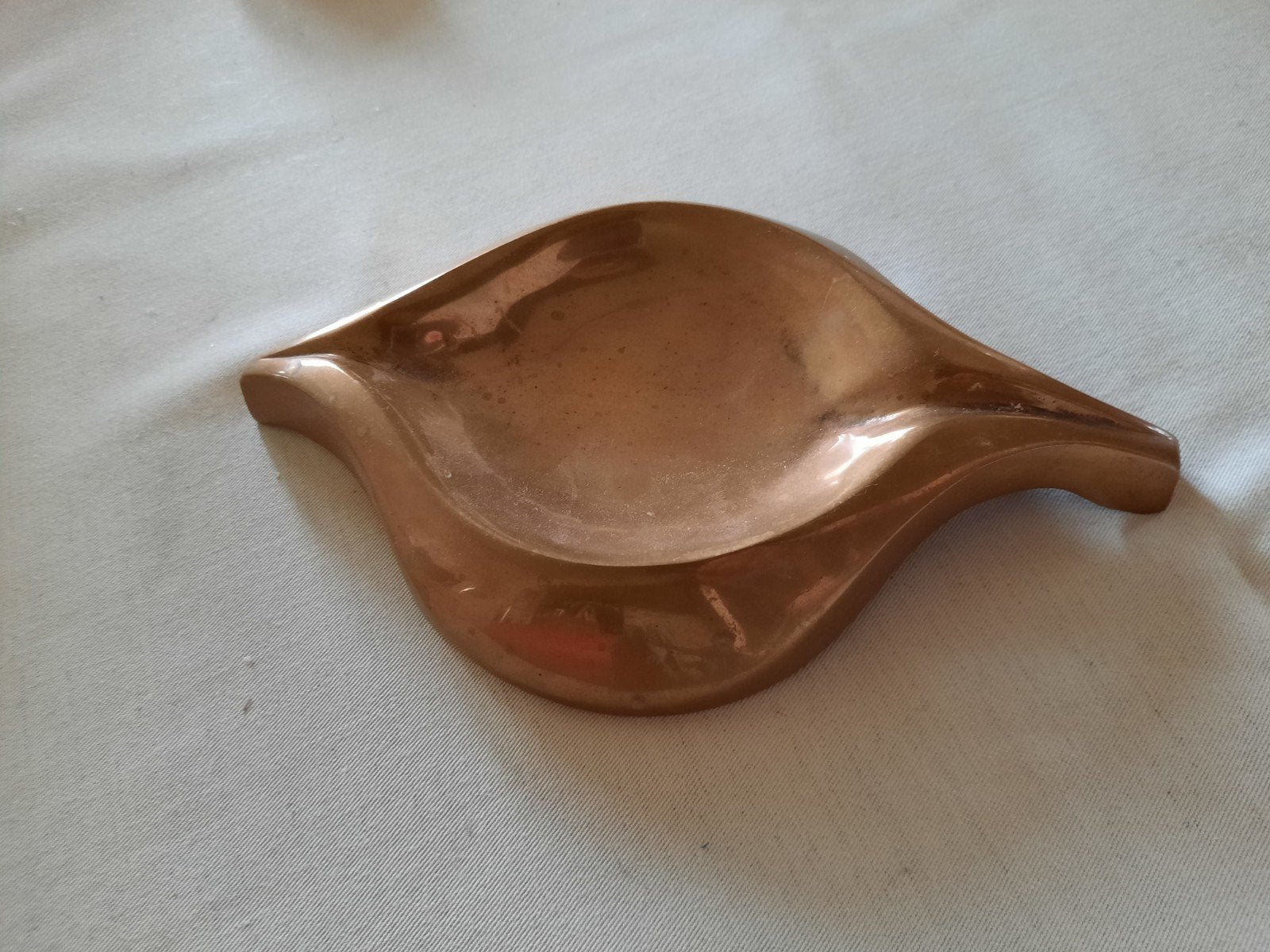 Vide poche brons modernist., Ophalen of Verzenden, Brons